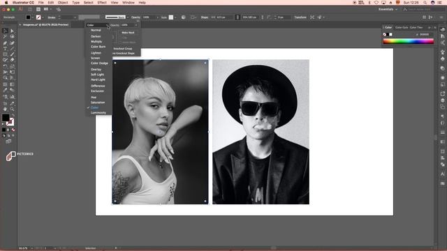 Como insertar IMÁGENES EN ILLUSTRATOR ? ? editar fotos, incrustar y empaquetar en Adobe illustrato смотреть онлайн
