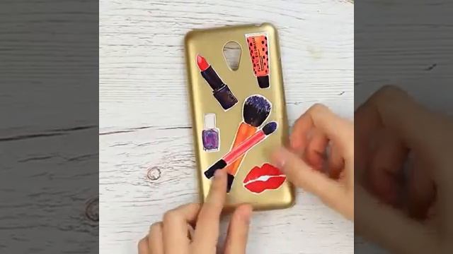 Как можно украсить телефон! смотреть онлайн