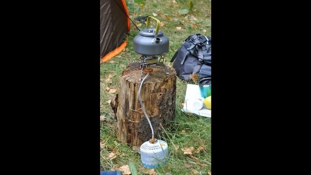 Набор походной посуды Lixada DS-308 и газовая горелка | #Обзор смотреть онлайн
