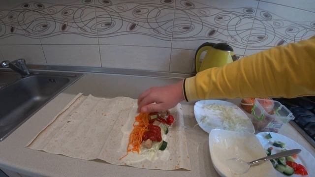 Как приготовить шаурму? ШАУРМА ПО-ДОМАШНЕМУ смотреть онлайн