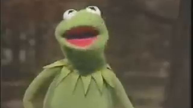 Kermit the frog - its not easy being green
