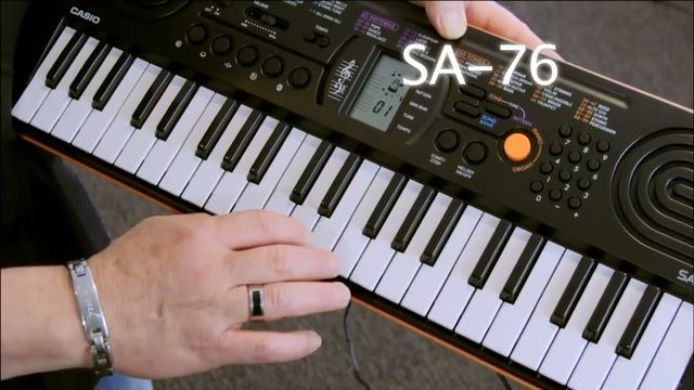 Casio SA76 Mini Keyboard - Casio Select Workshop смотреть онлайн