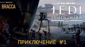 STAR WARS JEDI ///  FALLEN ORDER /// BRACCA #1