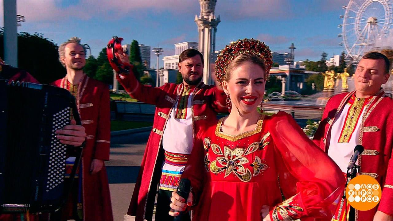 Академический хор русской песни под управлением Н. Азарова. Доброе утро. Суббота. Фрагмент выпуск...