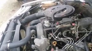 Mercedes diesel w126 fix it power steering hose removal and replacement upper Feb17th2019