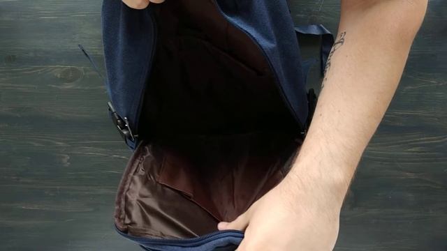 Мужской рюкзак синий canvas смотреть онлайн