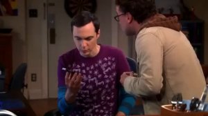 The Big Bang Theory S06E06 звонок хокинга шелдону