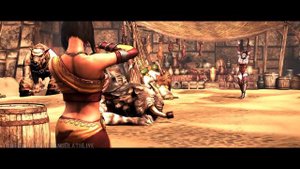 Mortal Kombat X - Mileena/Tanya Mesh Swap Intro, X Ray, Victory Pose, Fatalities and Brutality