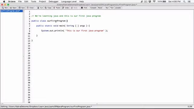 3. Analyzing The Different Parts Of A Java Program - Learn Java