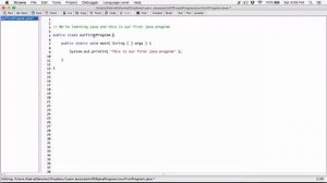 3. Analyzing the different parts of a Java Program - Learn Java