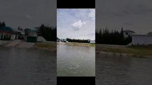 АЭРОЛОДКА ТОРНАДО ЛЕТОМ НА ВОДЕ | Испытываем рулевое управление на аэролодке