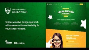 Greenwich - Language School WordPress Parallax Theme | Themeforest Website Templates and Themes