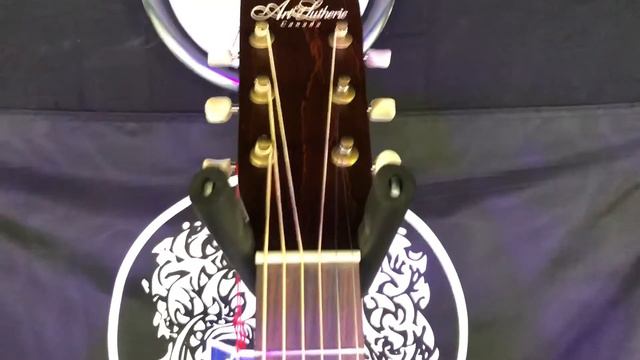 Art & Lutherie Legacy Denim Blue Q-Discrete Acoustic Electric Guitar