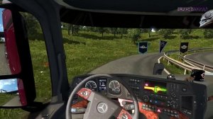 ETS 2 Cabin Accessories PC Gameplay 60fps 1080p