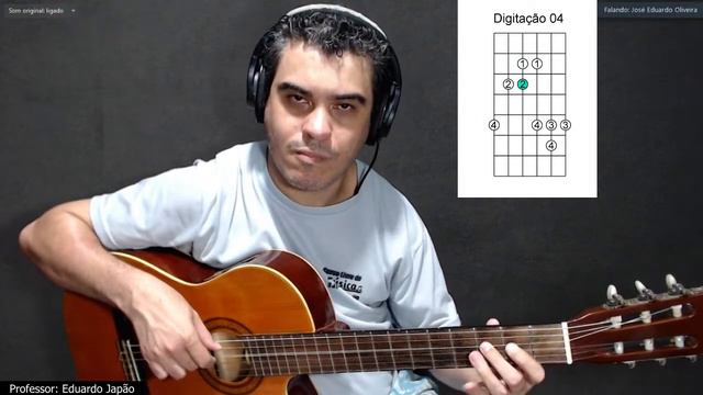 APRENDA 5 DIGITAÇÕES do  ARPEJO X7M no VIOLÃO