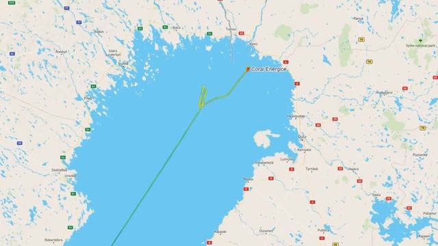 Финские экологические активисты блокируют судно с российским газом смотреть онлайн