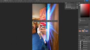 Extending YouTubers thumbnails with Photoshop AI