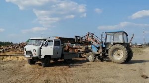 УАЗ фермер прицеп роспус