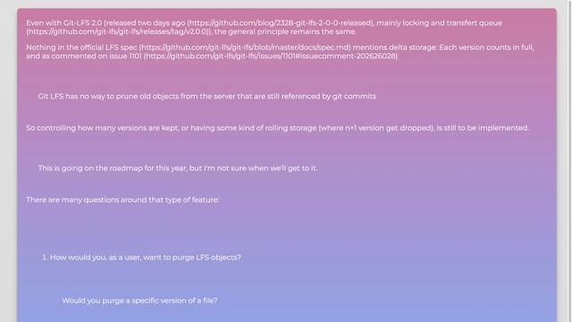 Multiple file versions in git-lfs смотреть онлайн