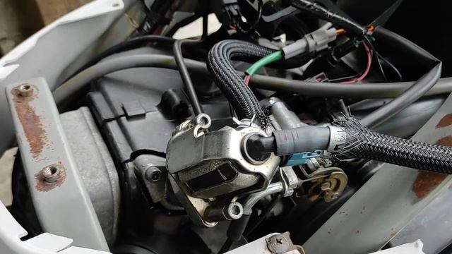 Ремонт форсунки SUZUKI lets 4 смотреть онлайн