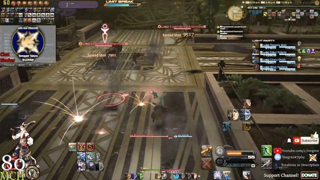 [FFXIV] Machinist/MCH Guide - Rotation & Timestamps - Lv 80 - Shadowbringers - 5.2 смотреть онлайн