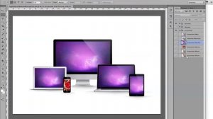 Apple Device Website Mockup Pack Video Tutorial responsive smart object photoshop website digital