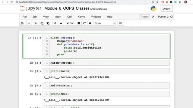 Class & Objects | OOPS in Python |Python Programming for Beginners Easy | Static & Class methods |