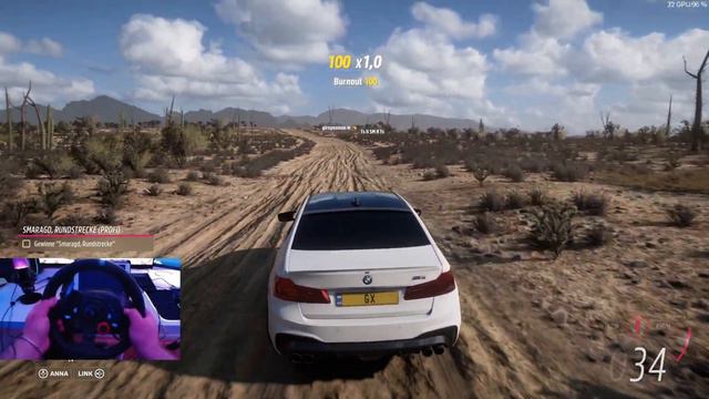 Bmw m5 - Forza Horizon 5 (SteeringWheel + Shifter) Gameplay