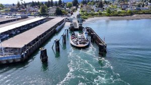 Scenic Views of Guemes Channel and Ferry Docks: A Visual Tour