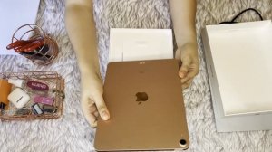 UNBOXING Ipad Air 4 2020 Rose Gold ❤️