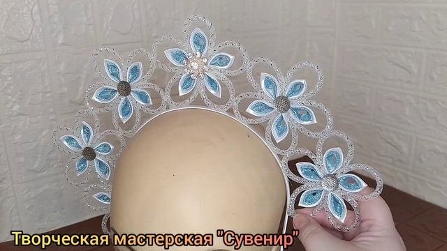 Новогодняя КОРОНА своими руками. МК #мастеркласс , #коронаканзаши #новыйгод