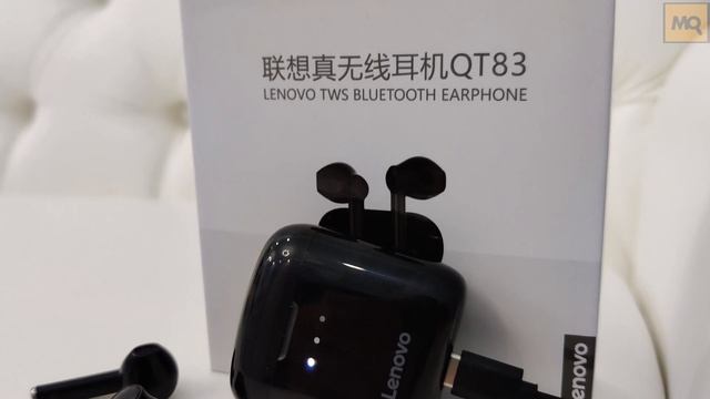 Lenovo QT83 обзор. Недорогие беспроводные наушники в стиле AirPods смотреть онлайн