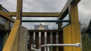 Как выглядят полипропиленовые трубы после 5 лет на улице