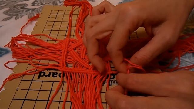 Плетение Салфетки-10//Macrame Tablecloth-10//