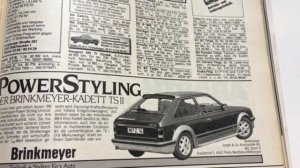 Opel Kadett TS II Brinkmeyer Power Styling Tuning