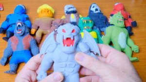 MONSTER FLEX  Unboxing all 14 set DOLLS Stretch Armstrong