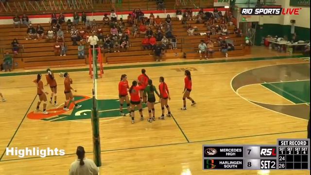 HIGHLIGHTS | Volleyball | Mercedes at Harlingen South 10-1-22 смотреть онлайн
