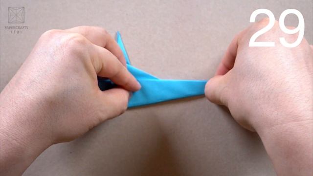 Origami Pelican (John Montroll) Oригами おりがみ Oριγκάμι 折纸 摺紙 พับ 종이접기 Paper Crafts смотреть онлайн