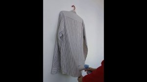 Работа DEXP HGS-1200H. Отпаривание средней рубахи.