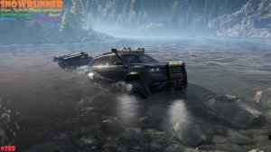 SnowRunner - Юкон - Подтопленные предгорья - Забытый прицеп - Вниз! - Вышка - Улучшение - #288