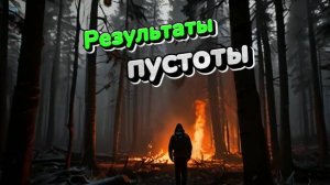 Результаты пустоты