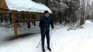 Зимние Осельки. Прогулка на лыжах.