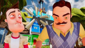 ШОУ ПРИВЕТ СОСЕД!МИСТЕР САНТЕХНИК НА КРЫШЕ СИДИТ!ИГРА HELLO NEIGHBOR 2 MOD KIT ПРОХОЖДЕНИЕ!ПРИКОЛЫ!