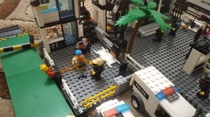 ЛЕГО СИТИ, Построил базу Лего часть 1. LEGO CITY Biuld base