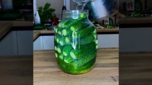 Маринованные огурцы с семенами горчицы??Закатываю так уже не первый гoд!