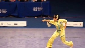 Всемирные игры боевых искусств. Ушу Таолу / Wushu Taolu. Jian Shu. Women. China. Liu Xia