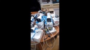 Подключение Dahua IP регистратора 32 кан и 24IP камеры