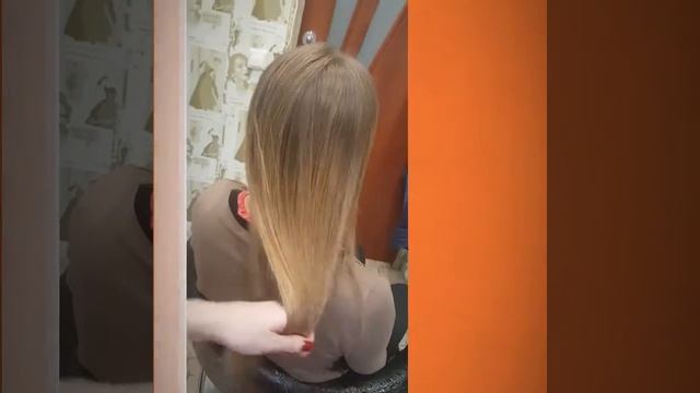 Эффект выгоревших волос