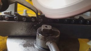 Заточка твердосплавной цепи Stihl DURO