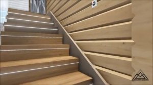 Дизайн интерьера дома из бруса